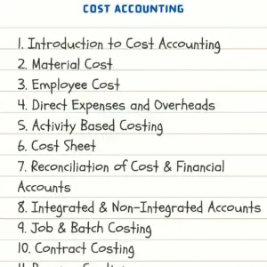 Cost Accounting for B.Com DU (Delhi University) by CA Raj K Agrawal - Image 2