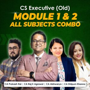 CS Executive (Old Syllabus) Both Module I & II – All Subjects Combo