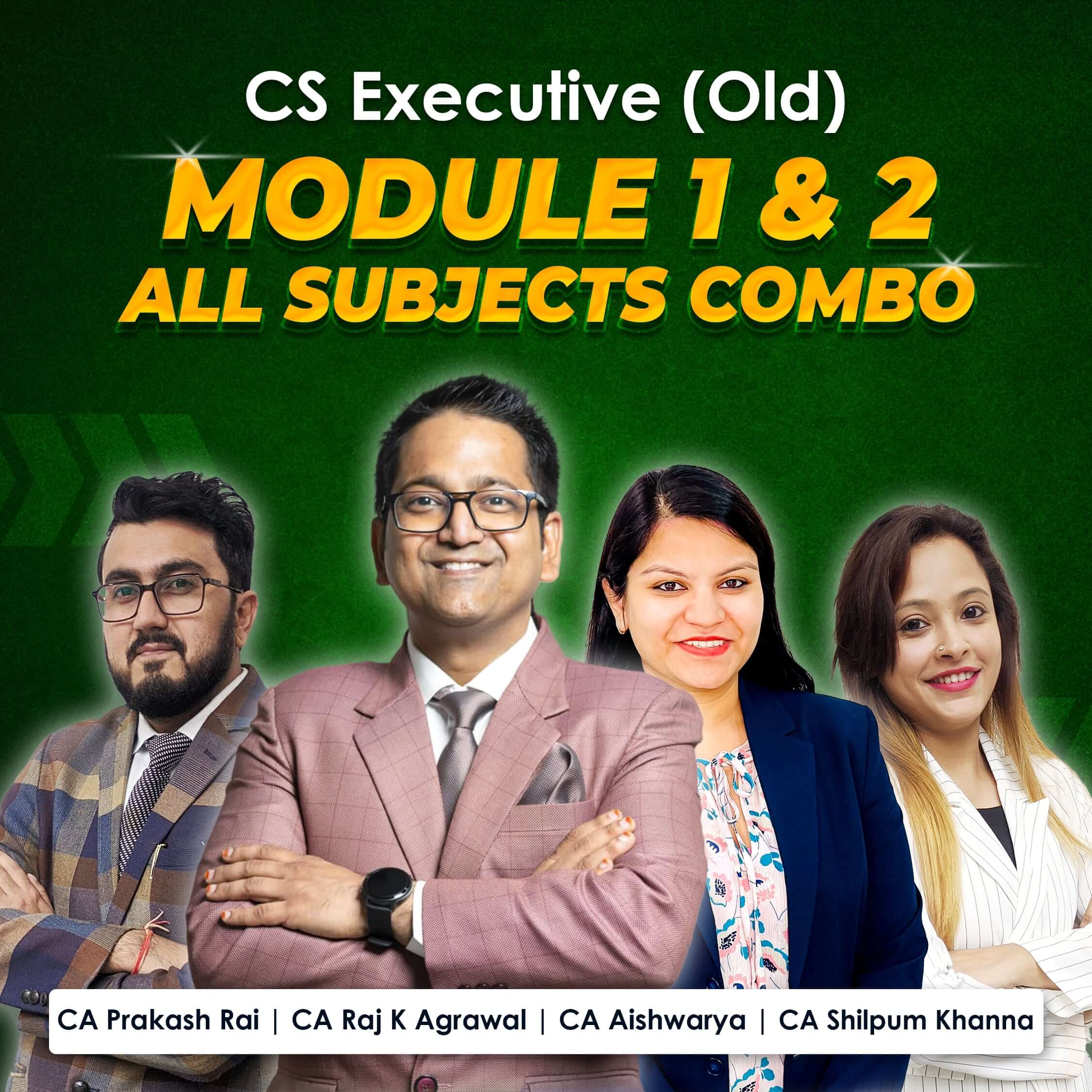 CS Executive (Old Syllabus) Both Module I & II – All Subjects Combo