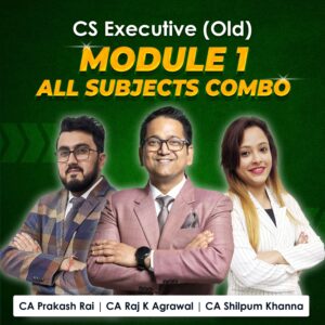 CS Executive (Old Syllabus) Module I- All Subjects Combo