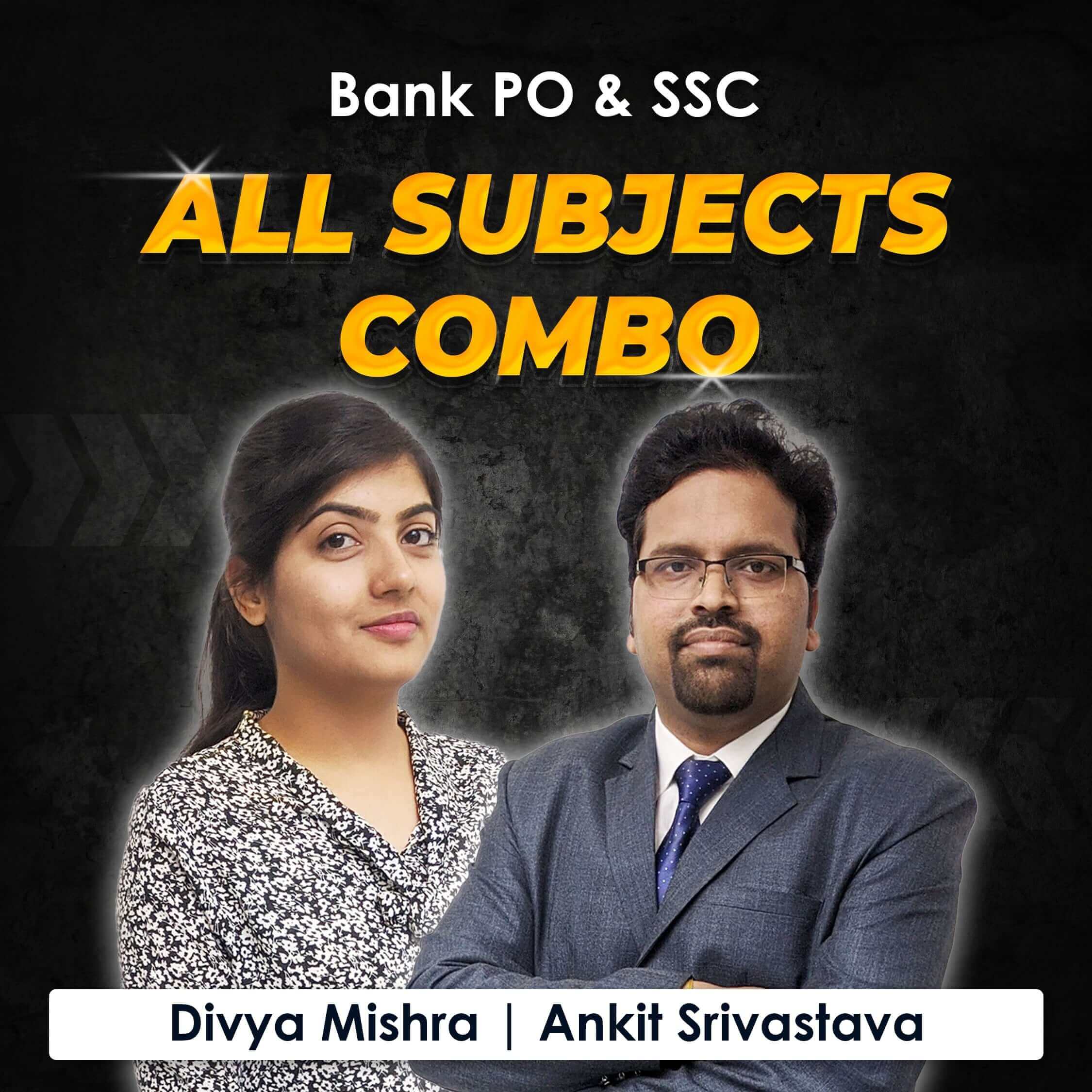 All Subjects Combo (English + Reasoning + QA + GK & Current Affairs) for Banking – IBPS & RRB (Clerk & PO)