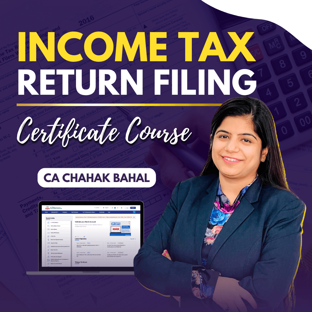 Income Tax Return Filing Course