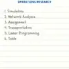 Operations Research for M.Com DU (Delhi University) by CA Raj K Agrawal - Image 2