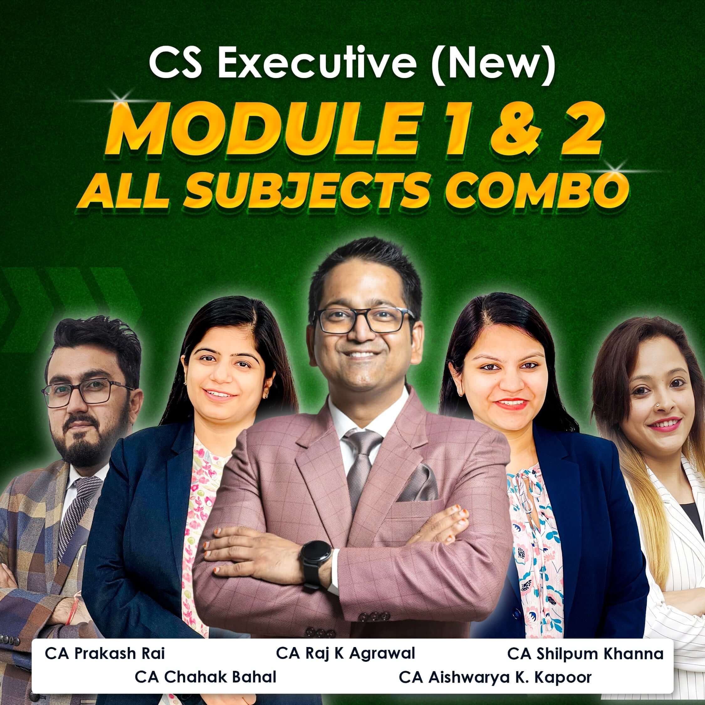CS Executive (2022 Syllabus) Both Module I & II – All Subjects Combo