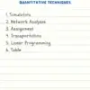 Quantitative Techniques for BBA DU (Delhi University) by CA Raj K Agrawal - Image 2